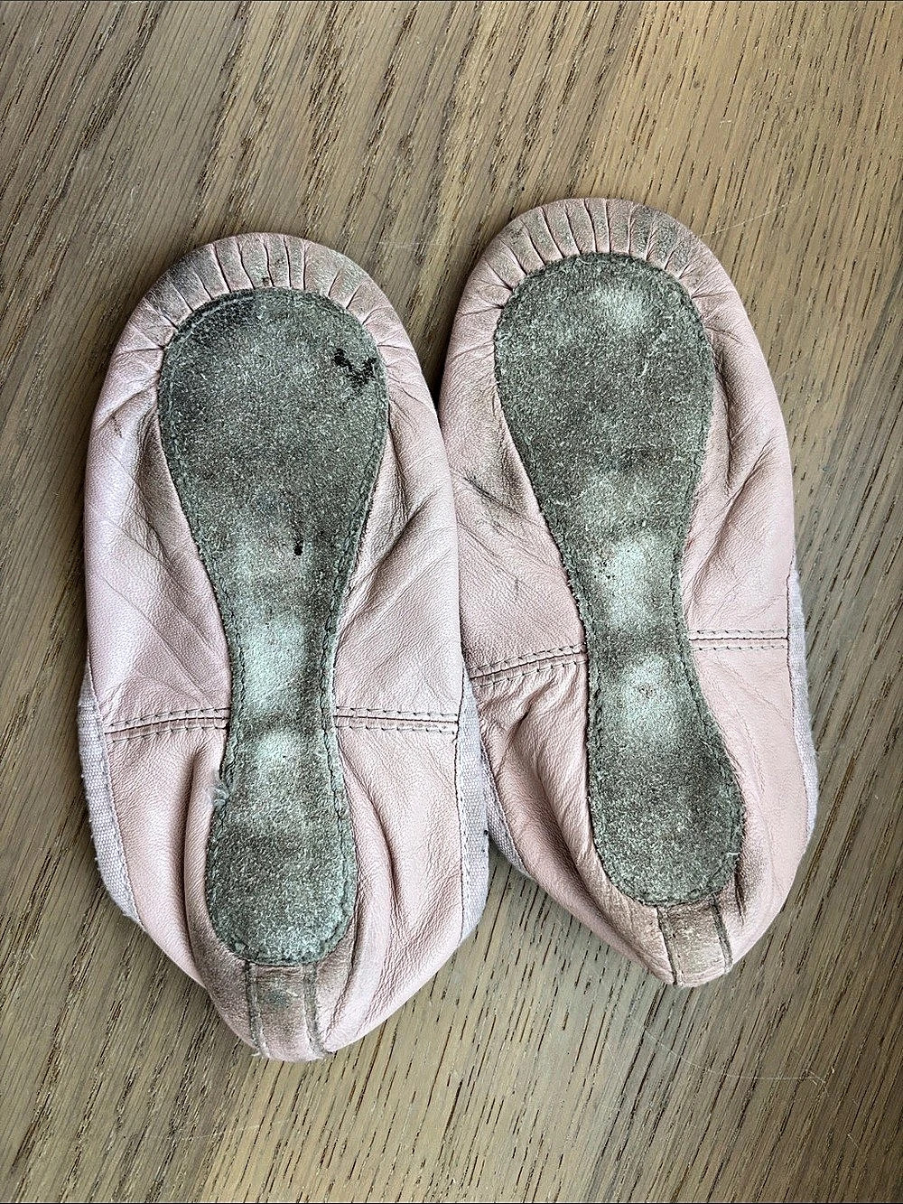 Pink Ballet-Style Slippers - Picture 2 of 3
